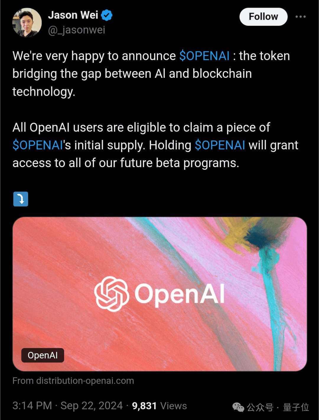 OpenAI被币圈黑客盗号,15个月内第四起,网友:还敢相信他们的AI安全吗?