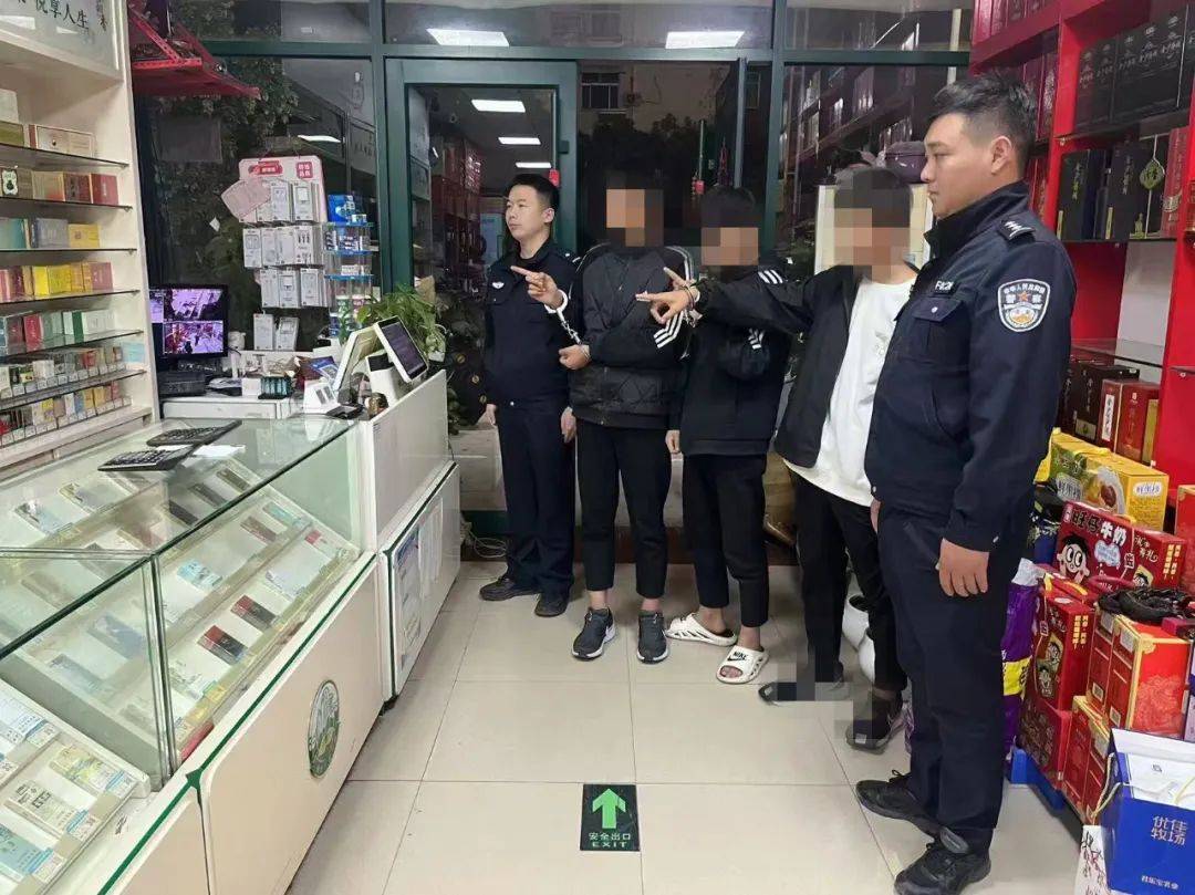 2分钟“扫荡”一家店!山东菏泽警方抓获一盗窃团伙