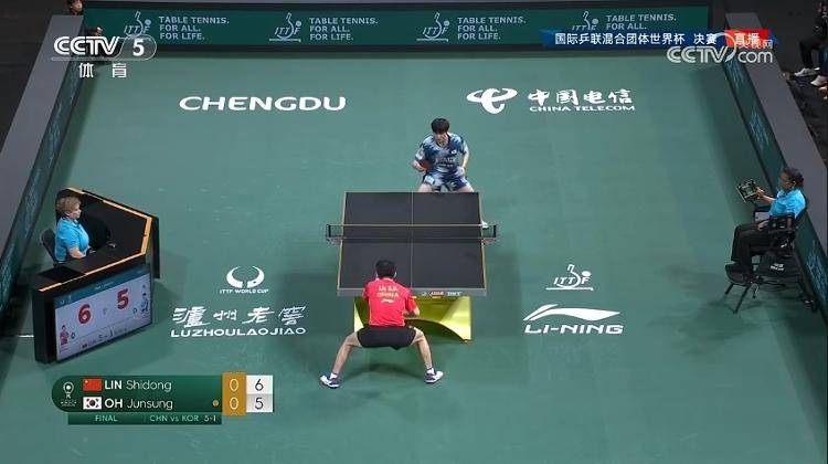 夺得冠军!成都混团世界杯决赛 国乒战胜韩国队