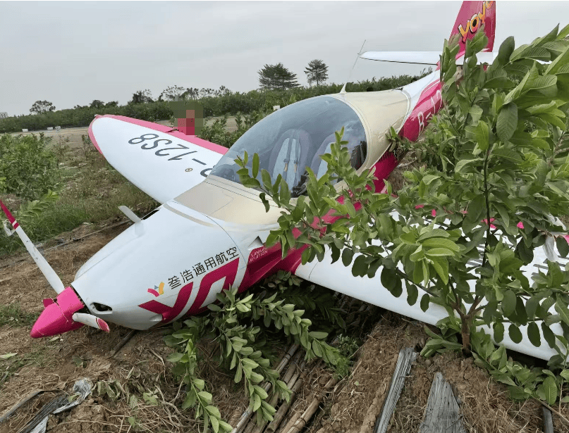 广东一果园内有飞机坠毁?航司:偏离跑道并非坠机,人员平安