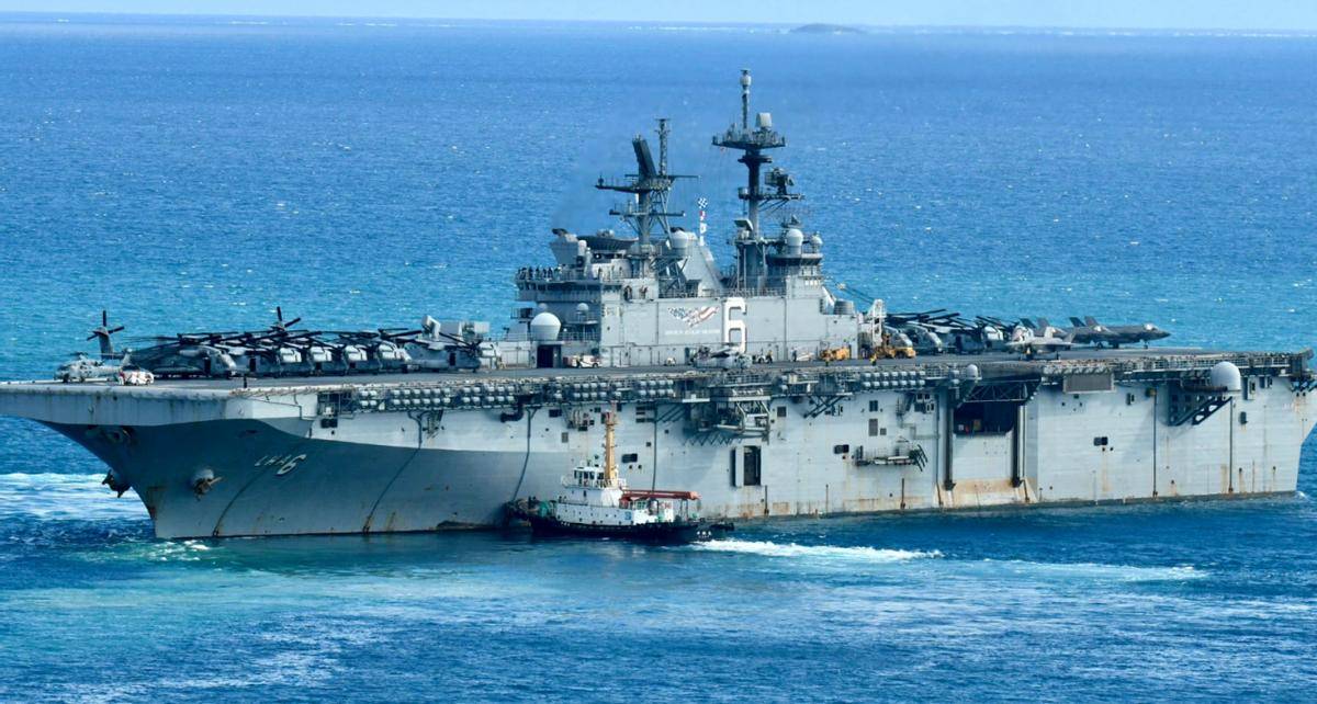 随时做好战斗准备!美军3艘战舰“堵门”,台名嘴两字道出结局