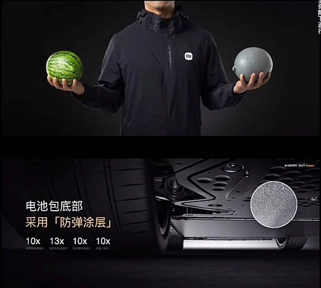 雷军从6楼扔西瓜,展示小米SU7 Ultra“防弹涂层”