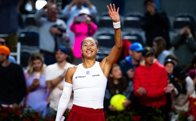 WTA罗马站|郑钦文力挫前美网冠军 将与萨巴伦卡首战红土