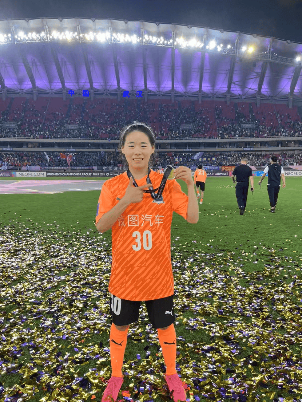 创造历史!黄石姑娘助力武汉女足登上亚洲之巅!