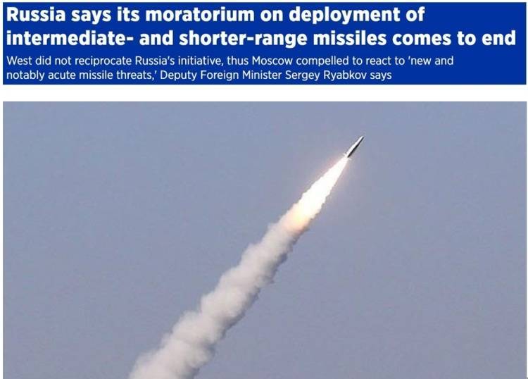 俄罗斯将被迫对切实存在的导弹威胁采取反制措施?俄美或进行谈判?