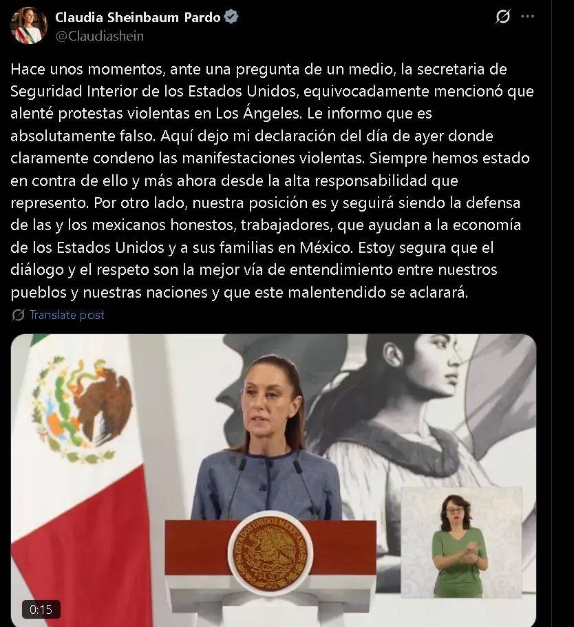 这位总统公开回击:美国政府,纯属造谣!