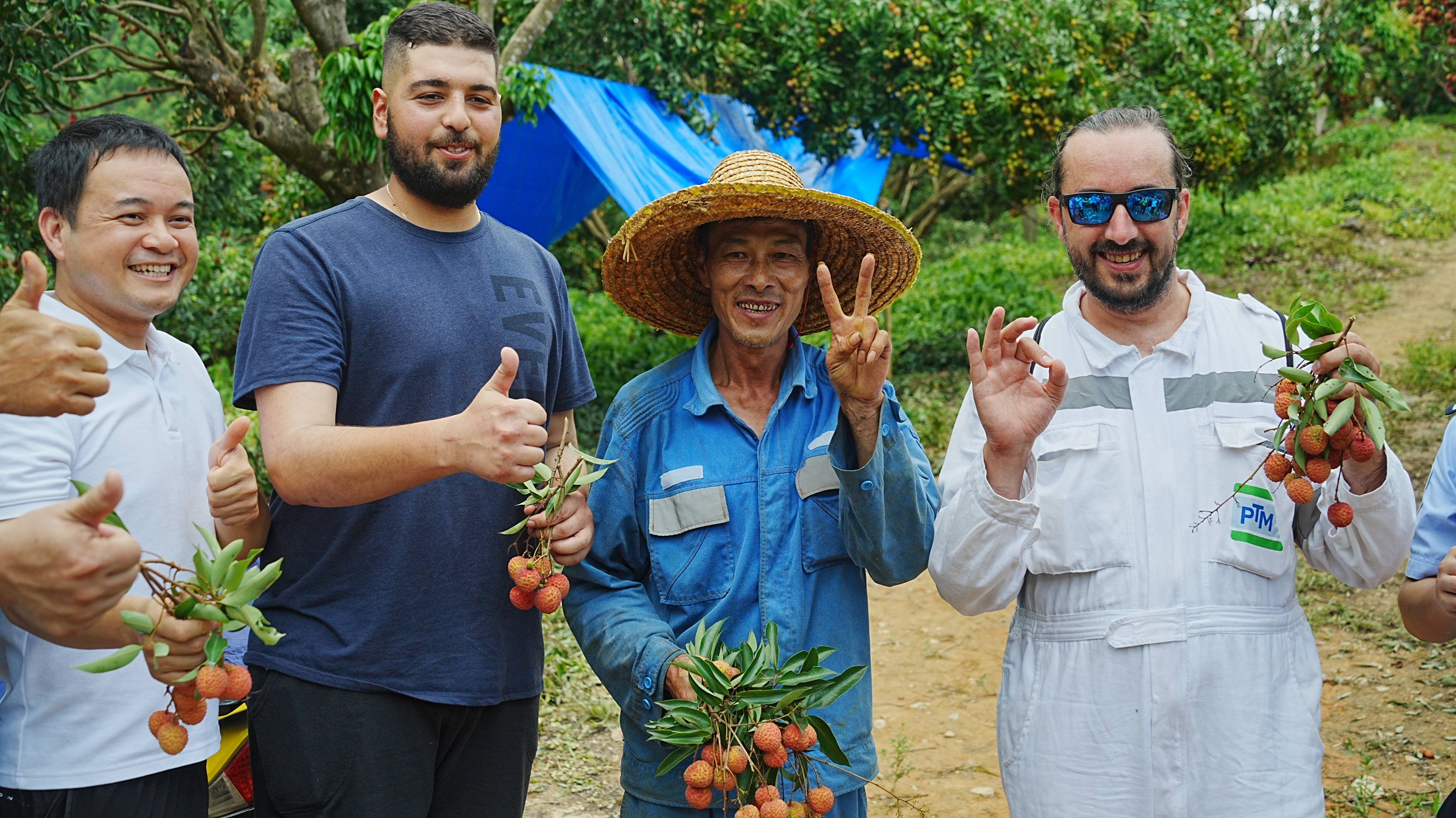 “第一次吃,像吃葡萄!”外籍船员在惠州品尝荔枝