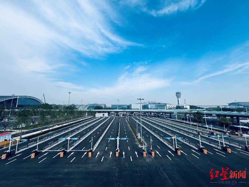 成都双流国际机场出行新变化:11条城市动脉贯通、2665个停车位升级