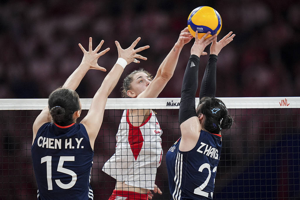 无缘四强!世联总决赛-中国女排连丢2局2-3遭波兰逆转