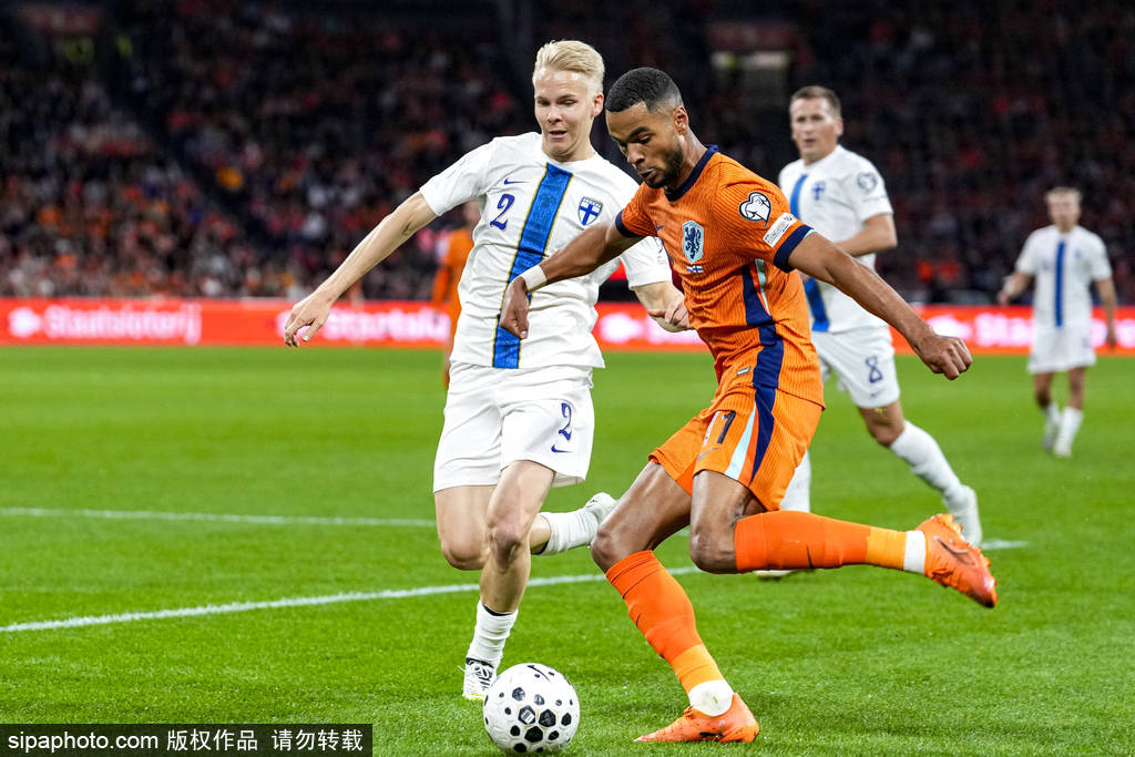 世预赛-德佩1射2传范迪克加克波破门 荷兰4-0芬兰领跑