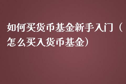 买货币基金(买货币基金会赔钱吗) 买货币基金(买货币基金会赔钱吗)