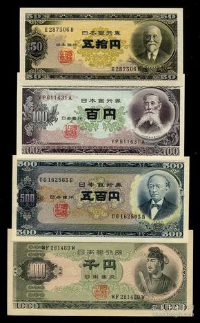 日本货币(日本货币上的人物) 日本货币(日本货币上的人物)