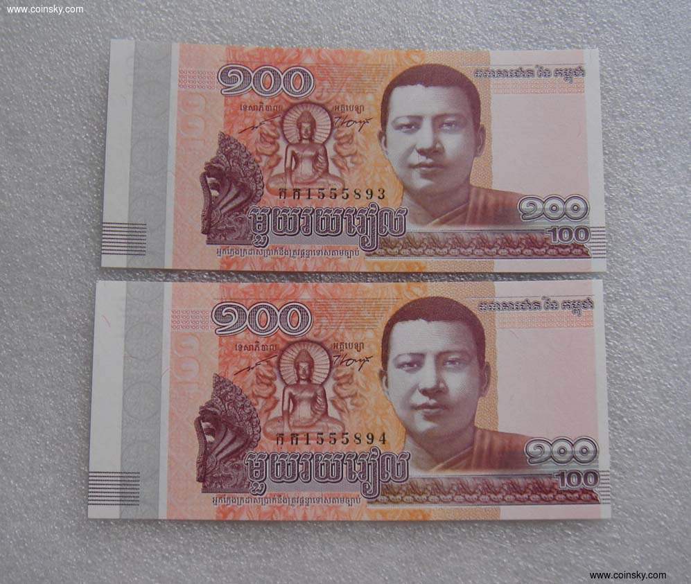 柬埔寨货币(柬埔寨货币900面值)